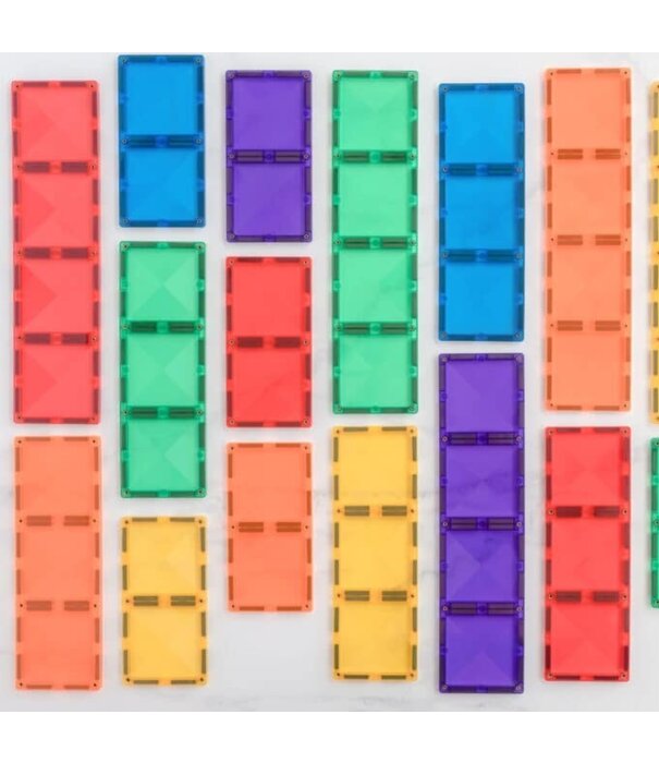 Connetix Connetix - Rainbow Rectangle Pack (18-delig)