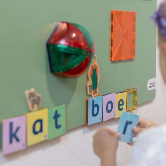 Learn & Grow  - Magnetic Tiles - Dome Pack (18-delig)