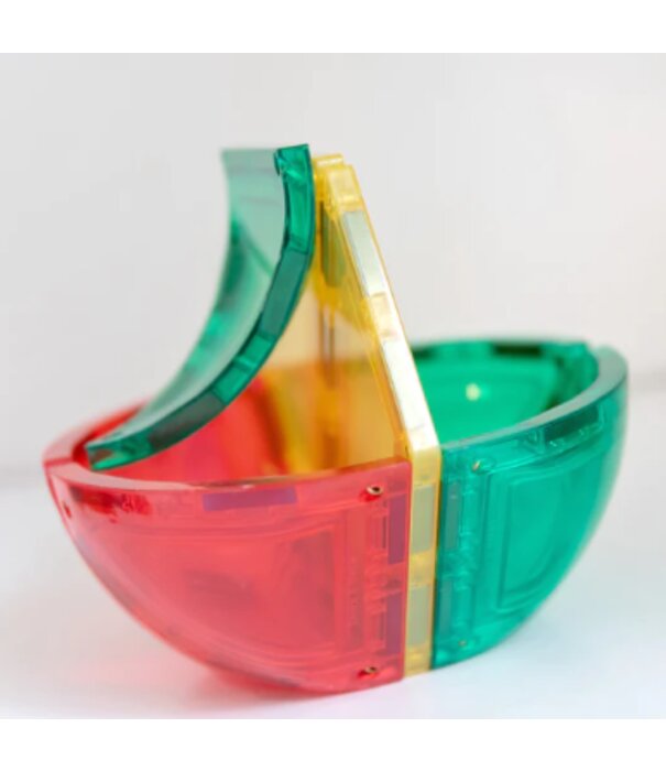 Learn & Grow Learn & Grow  - Magnetic Tiles - Dome Pack (18-delig)