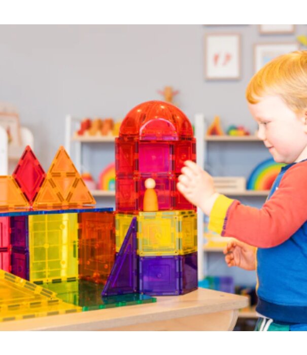Learn & Grow Learn & Grow  - Magnetic Tiles - Dome Pack (18-delig)