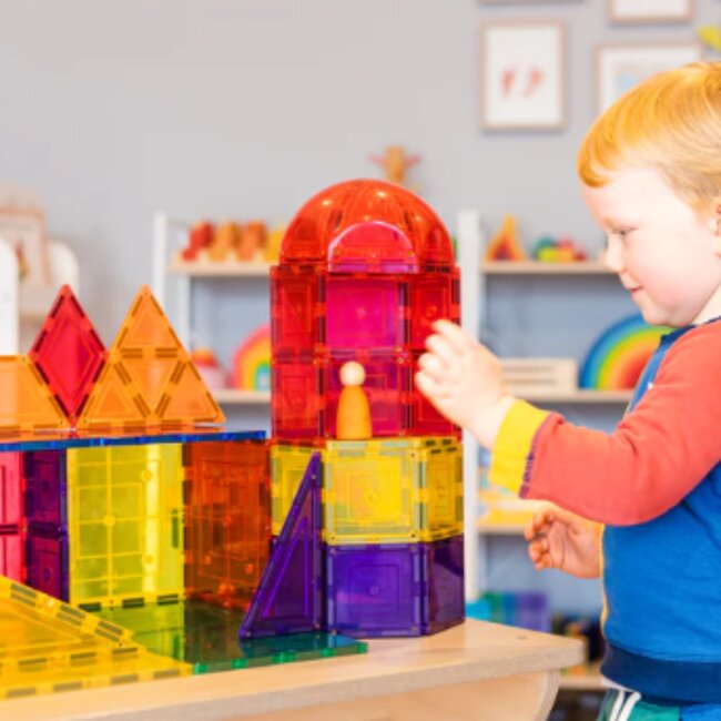 Learn & Grow  - Magnetic Tiles - Dome Pack (18-delig)