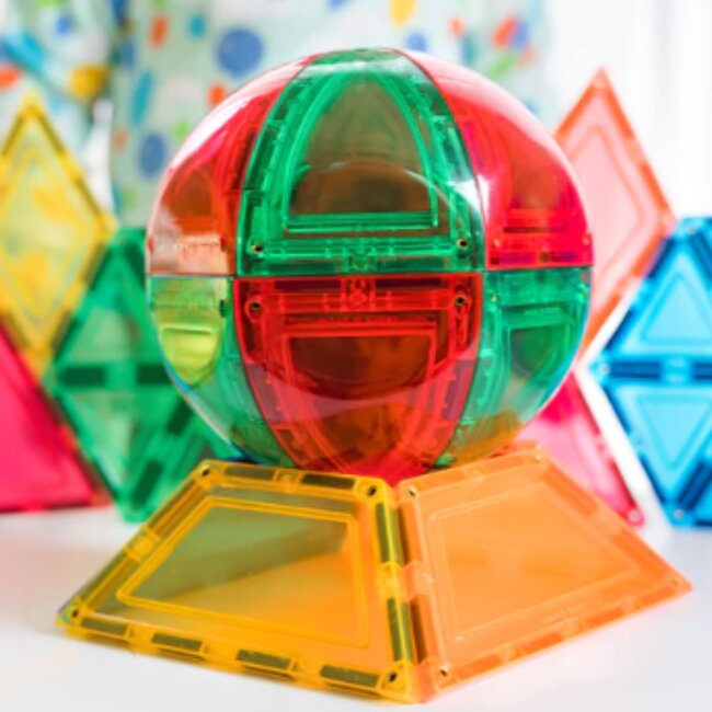Learn & Grow  - Magnetic Tiles - Dome Pack (18-delig)