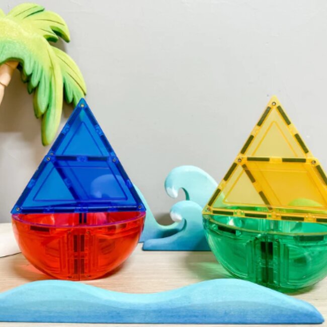 Learn & Grow  - Magnetic Tiles - Dome Pack (18-delig)