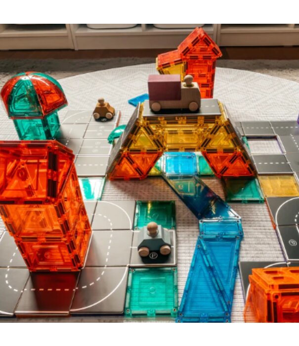 Learn & Grow Learn & Grow - Magnetic Tile - Road Pack (40-delig)