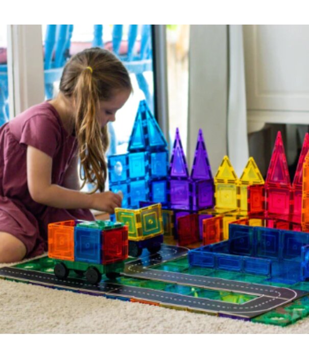 Learn & Grow Learn & Grow - Magnetic Tile - Road Pack (40-delig)
