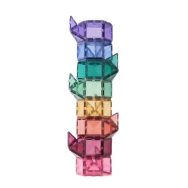 Connetix - Uitbreidingsset Geometrische Vormen Pastel - 40 delig