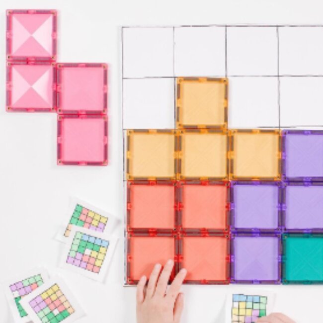 Connetix - Uitbreidingsset Pastel - 40-delig