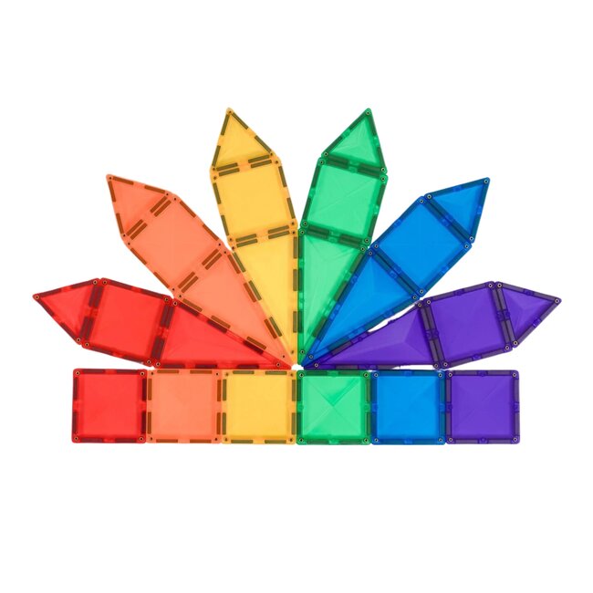 Connetix - Uitbreidingsset Regenboog - 42-delig
