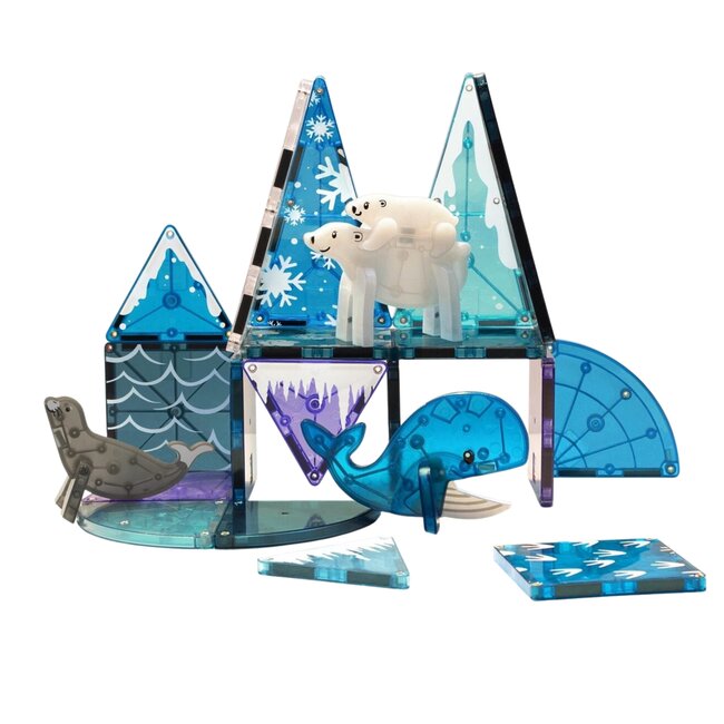 Magna-Tiles - Arctic Animals  Dieren Set (25-delig)