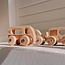TickiT - Blank Houten Set Voertuigen (12-delig)