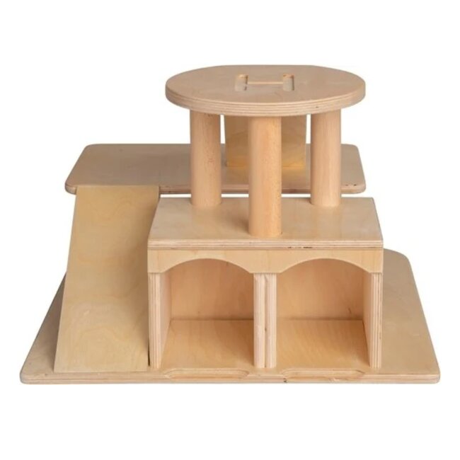 Van Dijk Toys - Garage met Helikopterdek