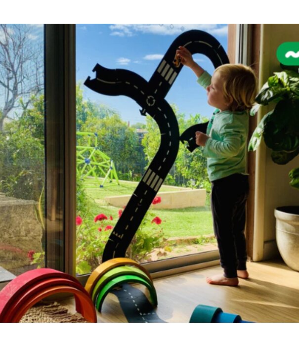 Waytoplay Waytoplay - Flexibele Autobaan - Highway Set (24-delig)