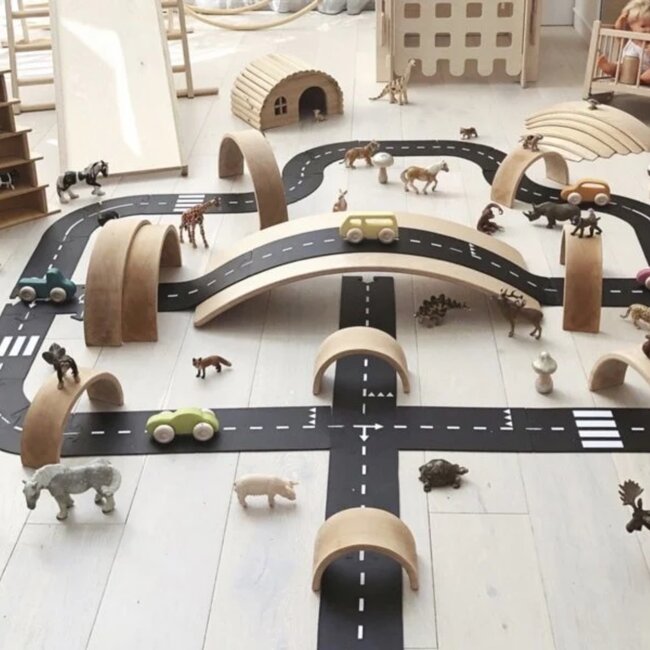 Waytoplay - Flexibele Autobaan - King of the Road Set (40-delig)