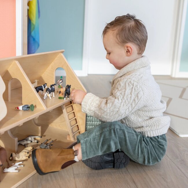 Van Dijk Toys - Houten Boerderij