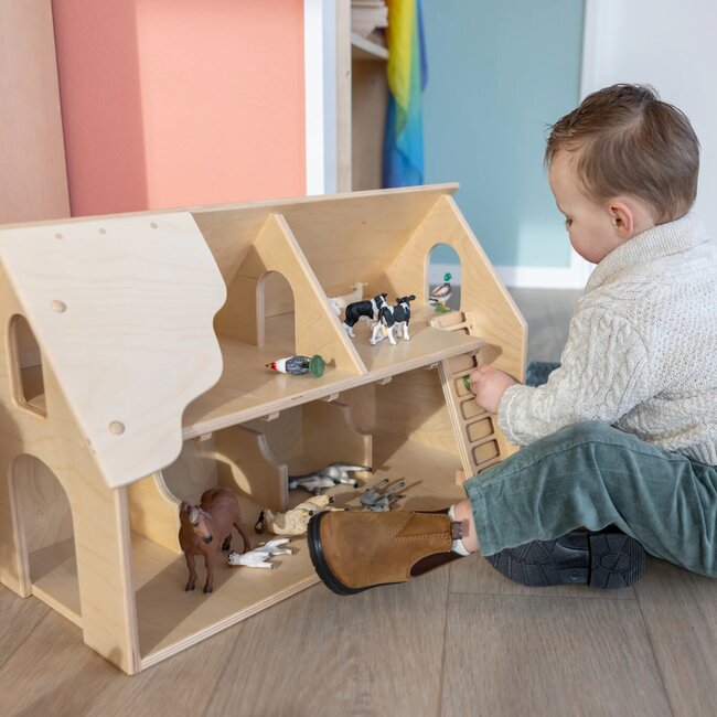 Van Dijk Toys - Houten Boerderij