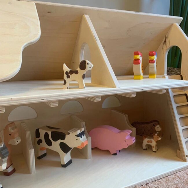 Van Dijk Toys - Houten Boerderij