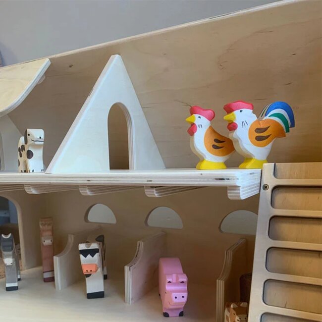 Van Dijk Toys - Houten Boerderij