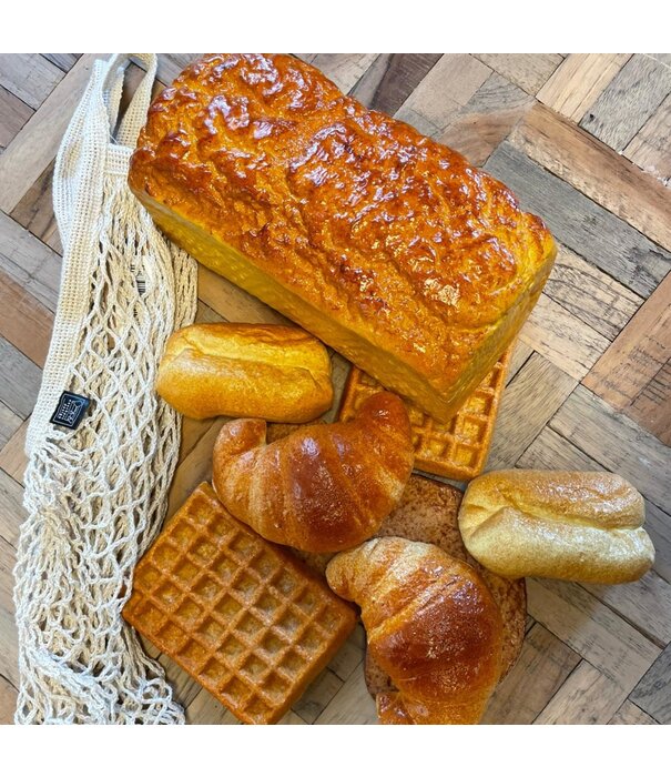JUTTER & Co. Speelset - Brood & Deegwaren in Tasje (10-delig)