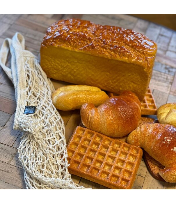 JUTTER & Co. Speelset - Brood & Deegwaren in Tasje (10-delig)