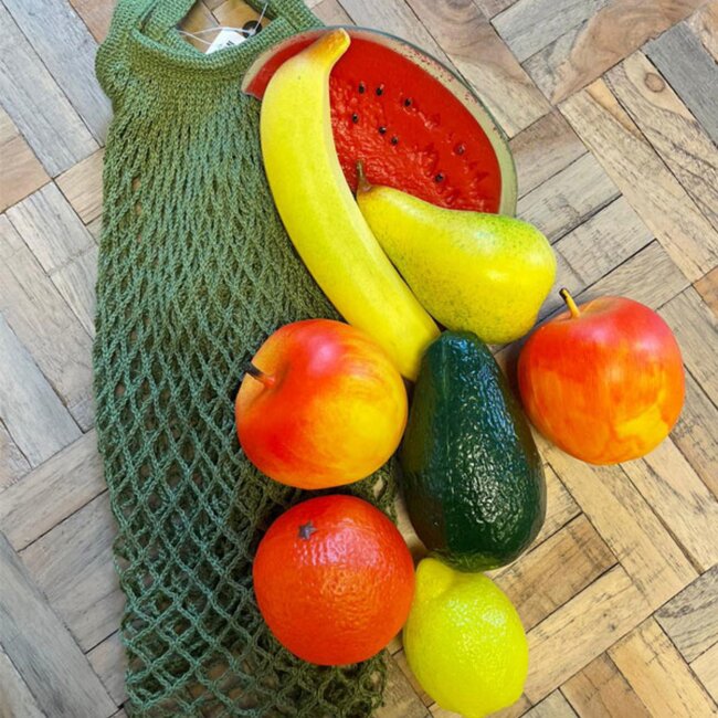 Speelset - Fruit in Tasje (9-delig)