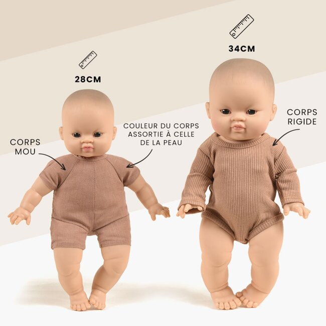 Minikane - Zachte Pop - Garance (28 cm)