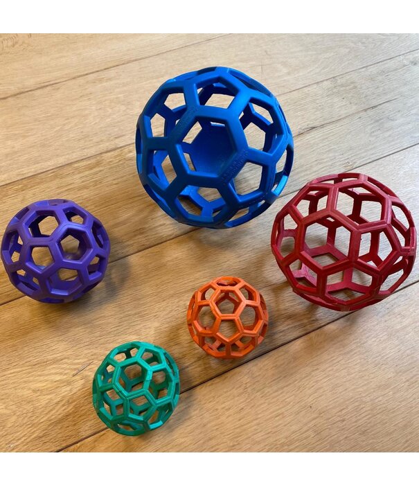 Spordas Megaform - Grijpbal 100% Rubberflex - Geel (Ø 12 cm)