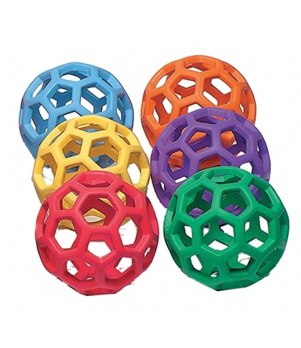 Spordas Megaform - Grijpbal 100% Rubberflex - Geel (Ø 12 cm)