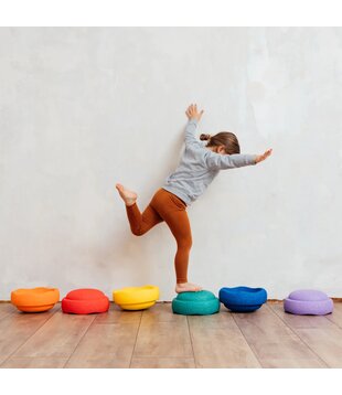 Stapelstenen Grote Set - Regenboog Classic ( 8-delig)