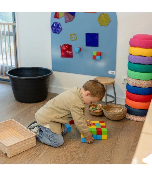 JUTTER & Co. JUTTER & Co. || Ready to Play Speelpakket  – Stapelstein Regenboog