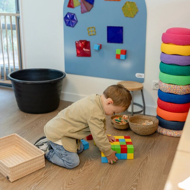 JUTTER & Co. || Ready to Play Speelpakket  – Stapelstein Regenboog