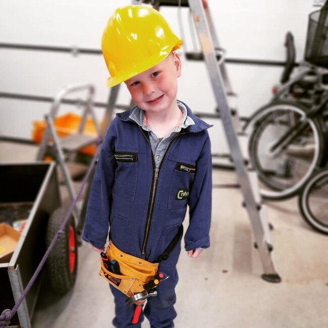 Kids At Work - Mini Gereedschap Gordel met Klauwhamer