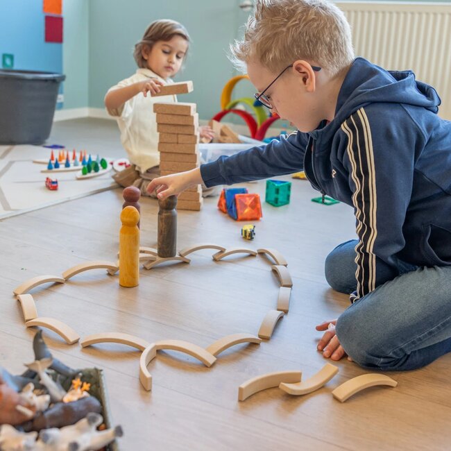 Cosy - Wereldse Houten Poppen voor Buiten (10-delig)