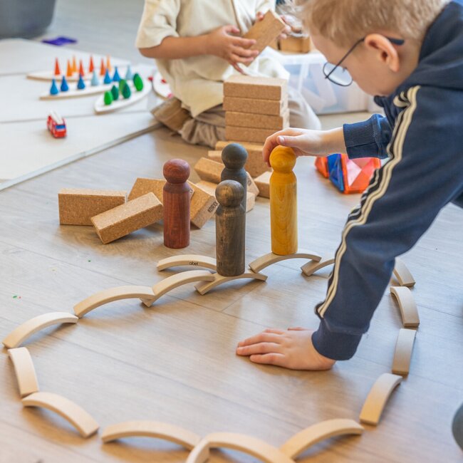 Cosy - Wereldse Houten Poppen voor Buiten (10-delig)