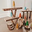Guidecraft - Natuurlijke Houten Bouw Elementen & Blokken Schors (36-delig) | 3+