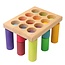 Grimm's - Sorteerbord met Houten Staven - Regenboog