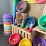 Grapat - Houten Sorteerbak met 20 vakken (gevuld) - Ready to Play