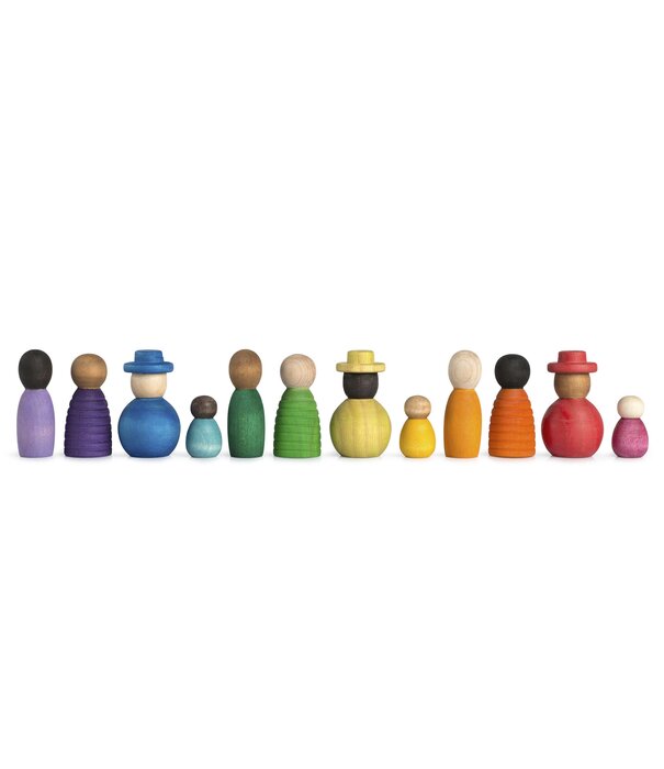Grapat Grapat Houten Nins - Together (12-delig)