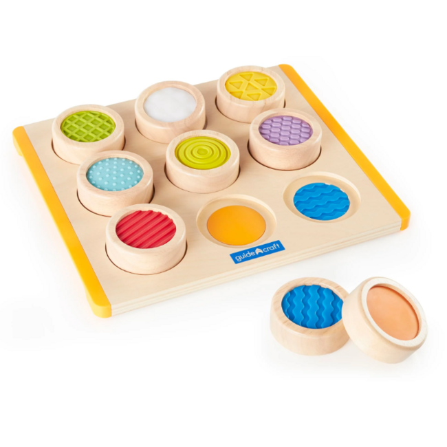 Guidecraft - Zoek en Match Puzzel (9-delig) | 2+