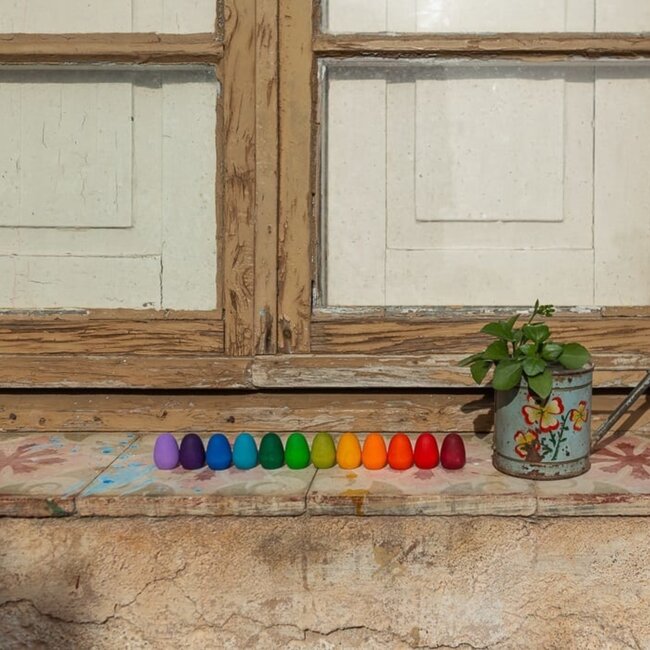 Grapat - Mandala Regenboog Eieren (36-delig)