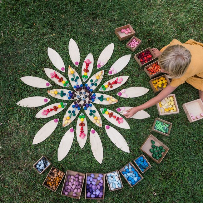Grapat - Mandala Bloemblaadjes (36-delig)