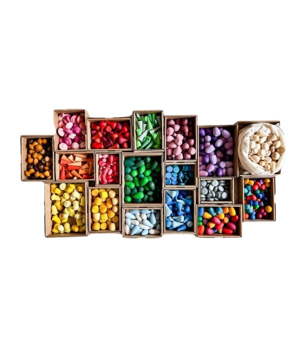 Grapat Grapat - Mandala Kegeltjes (36-delig)