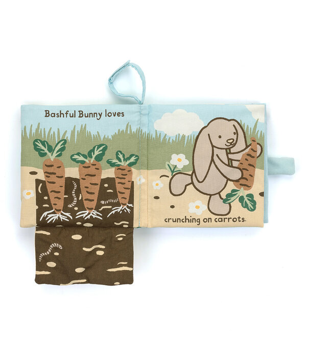 JellyCat JellyCat - Knuffelboek - Bashful Bunny | 0+