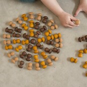 Grapat Mandala Paddenstoelen (36-delig)