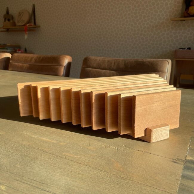JUTTER & Co. | Complete Set - Houten Houder - Bouwplaten