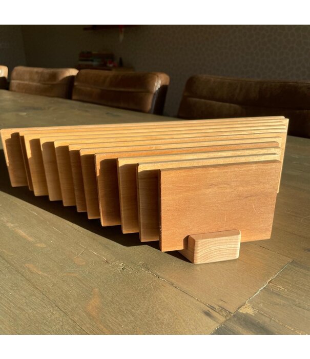 JUTTER & Co. JUTTER & Co. | Complete Set - Houten Houder - Bouwplaten