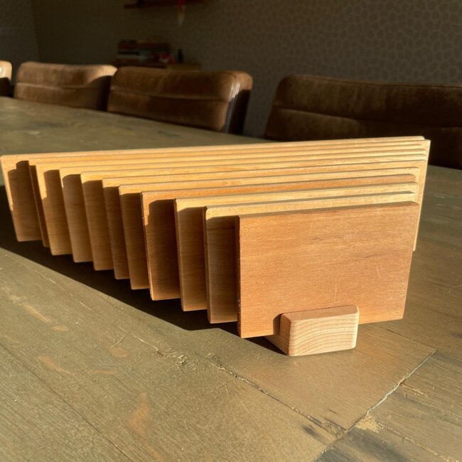 JUTTER & Co. | Complete Set - Houten Houder - Bouwplaten