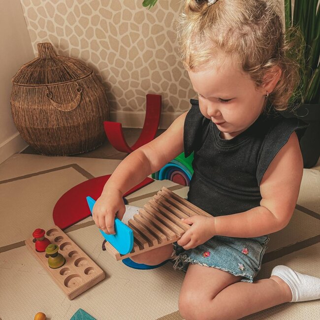 JUTTER & Co. | Complete Set - Houten Houder - Halve Cirkels