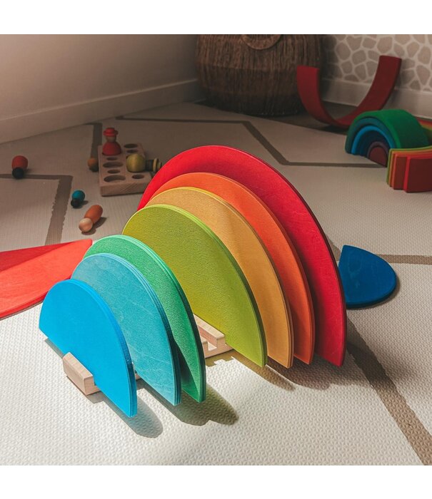 JUTTER & Co. JUTTER & Co. | Complete Set - Houten Houder - Halve Cirkels