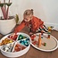 Inspire My Play - The Play Tray Building Block Mat - Stone