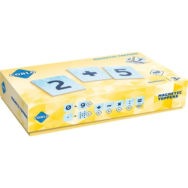 Coblo - Magnetische Toppers - Cijfers (60-delig)